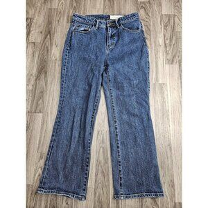 Treasure‎ & Bond Jeans Womens 27 High Rise Crop Praise Flare Stretch Denim Pants